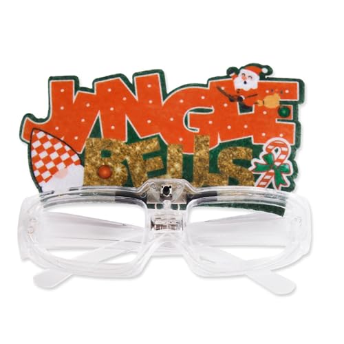 MEIBAOGE Weihnachtsbrille, Neujahrsbrille, beleuchtet, Weihnachtsfeier, Dekoration, einzigartige Foto-Requisiten MEIBAOGE Weihnachtsbrille, Neujahrsbrille, beleuchtet, Weihnachtsfeier, Dekoration, einzigartige Foto-Requisiten von MEIBAOGE