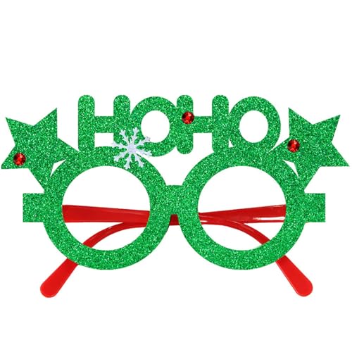 MEIBAOGE Weihnachtsbrillenrahmen, Weihnachtsbrille, Kostüm, kreative Brille, Schneemänner, Party-Zubehör MEIBAOGE Weihnachtsbrillenrahmen, Weihnachtsbrille, Kostüm, kreative Brille, Schneemänner, Party-Zubehör von MEIBAOGE
