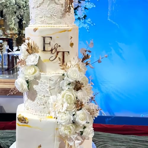 Benutzerdefinierte Name Anfangsbuchstabe Kuchen Toppers, Hochzeitstorte Dekor Mit Namen, Acryl Kuchen Topper Für 3.9/5.9/7.9 Zoll Personalisierte Dekorationen Für Hochzeit, Geburtstag Benutzerdefinierte Name Anfangsbuchstabe Kuchen Toppers, Hochzeitstorte Dekor Mit Namen, Acryl Kuchen Topper Für 3.9/5.9/7.9 Zoll Personalisierte Dekorationen Für Hochzeit, Geburtstag von MEIEG