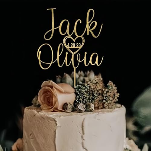 Customized Kuchen Topper Für Hochzeit, Personalisierte Kuchen Dekor Mit Gravieren Name Und Datum, Acryl Herz Kuchen Topper 10/15/20 cm Customized Kuchen Topper Für Hochzeit, Personalisierte Kuchen Dekor Mit Gravieren Name Und Datum, Acryl Herz Kuchen Topper 10/15/20 cm von MEIEG