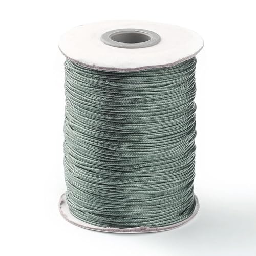 MEIFULLE 85 Yards/Rolle 1MM gewachste Polyesterschnur gewachster Faden Schnurband für Halskette Armband Seil Perle DIY Schmuckherstellung MEIFULLE 85 Yards/Rolle 1MM gewachste Polyesterschnur gewachster Faden Schnurband für Halskette Armband Seil Perle DIY Schmuckherstellung von MEIFULLE