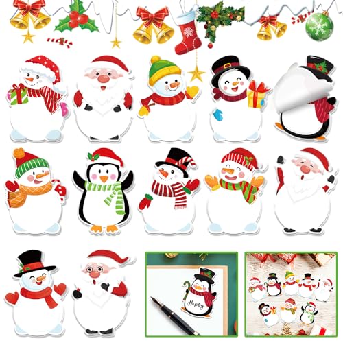 12 Stück Haftnotizen Klebezettel Weihnachten,Sticky Notes Weihnachten,Weihnachten Notizblock,Winterthema selbstklebende haftnotizzettel,Haftnotizen für Arbeit,Schule & Aufgabenlisten 12 Stück Haftnotizen Klebezettel Weihnachten,Sticky Notes Weihnachten,Weihnachten Notizblock,Winterthema selbstklebende haftnotizzettel,Haftnotizen für Arbeit,Schule & Aufgabenlisten von MEISHANG
