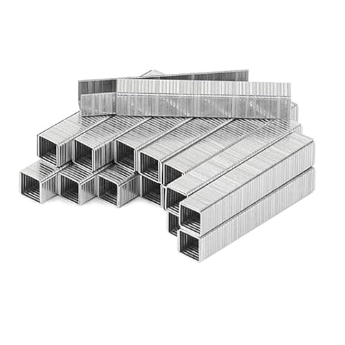 MEISO 12 Boxen mit Heftklammern aus Edelstahl, Metall für Hefter, Heftklammern Nr. 10 Standardgröße, Klammern für Mini-Hefter, 1000 Heftklammern pro Box, langlebig und rostfrei MEISO 12 Boxen mit Heftklammern aus Edelstahl, Metall für Hefter, Heftklammern Nr. 10 Standardgröße, Klammern für Mini-Hefter, 1000 Heftklammern pro Box, langlebig und rostfrei von MEISO