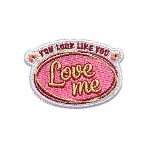MEIYSTICK Aufnäher mit Aufschrift "You Look Like You Love Me", bestickt, für Kleidung, Rucksäcke, Hüte, Jeans, Taschen, Mädchengröße 7,6 cm, zum Aufbügeln oder Aufnähen, Landliedtext, Geschenk für MEIYSTICK Aufnäher mit Aufschrift "You Look Like You Love Me", bestickt, für Kleidung, Rucksäcke, Hüte, Jeans, Taschen, Mädchengröße 7,6 cm, zum Aufbügeln oder Aufnähen, Landliedtext, Geschenk für von MEIYSTICK