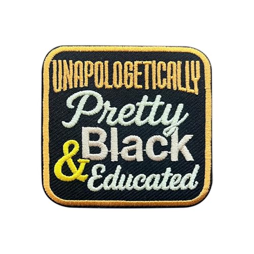 MEIYSTICK Unapologetically Pretty, schwarzer und gebildeter Stickerei-Aufnäher für Kleidung, Rucksäcke, Hüte, Jeans, Taschen, Größe 7,6 cm, zum Aufbügeln oder Aufnähen, Applikation, Stickerei-Aufnäher MEIYSTICK Unapologetically Pretty, schwarzer und gebildeter Stickerei-Aufnäher für Kleidung, Rucksäcke, Hüte, Jeans, Taschen, Größe 7,6 cm, zum Aufbügeln oder Aufnähen, Applikation, Stickerei-Aufnäher von MEIYSTICK