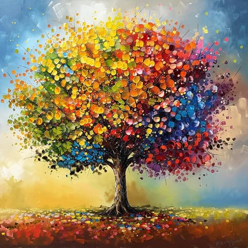 MEIYUDA 5D Diamond Painting Bilder Erwachsene Lebensbaum, Diamond Painting Set Bild Abstrakter Baum, Diamant Painting Bilder Bastelset Erwachsene Kinder Malerei Stickerei für Home Wand Décor 30x30cm MEIYUDA 5D Diamond Painting Bilder Erwachsene Lebensbaum, Diamond Painting Set Bild Abstrakter Baum, Diamant Painting Bilder Bastelset Erwachsene Kinder Malerei Stickerei für Home Wand Décor 30x30cm von MEIYUDA