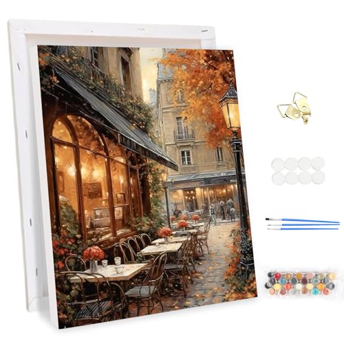 MEIYUDA Malen Nach Zahlen Erwachsene mit Rahmen Europäischer Charme, DIY Digitales Ölgemälde-Set auf Leinwand mit Pinseln und Acrylpigment Bastelset, Artwork für Heimdekoration Geschenk 30x40cm MEIYUDA Malen Nach Zahlen Erwachsene mit Rahmen Europäischer Charme, DIY Digitales Ölgemälde-Set auf Leinwand mit Pinseln und Acrylpigment Bastelset, Artwork für Heimdekoration Geschenk 30x40cm von MEIYUDA
