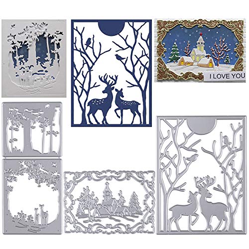 3 Set Weihnachten Stanzschablone Stanzbögen Prägeschablone Silber Stanzformen Stanze für DIY Weihnachten Anhänger Scrapbooking Basteln Fotopapier Journaling Cutting Dies Weihnachten Motive 3 Set Weihnachten Stanzschablone Stanzbögen Prägeschablone Silber Stanzformen Stanze für DIY Weihnachten Anhänger Scrapbooking Basteln Fotopapier Journaling Cutting Dies Weihnachten Motive von MEJOSER