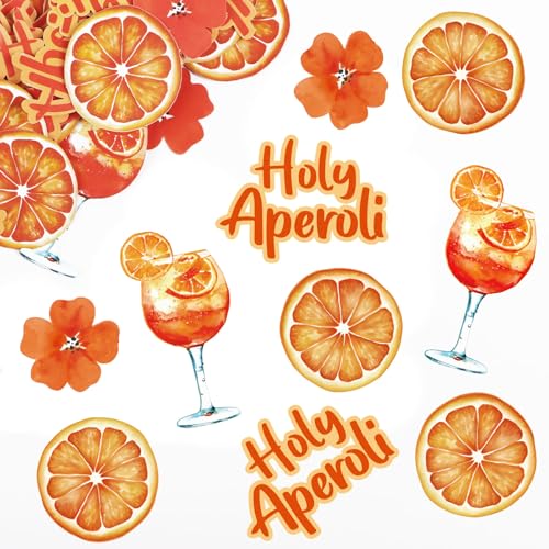 MEJOSER 100 Stück Aperol Deko Konfetti Streudeko Party Tischdeko Orange Blumen Doppelseitig Zubehör Basteln Geschenk für Sommer Geburtstag Karneval Fasching JGA Hochzeit Hawaii Strandparty MEJOSER 100 Stück Aperol Deko Konfetti Streudeko Party Tischdeko Orange Blumen Doppelseitig Zubehör Basteln Geschenk für Sommer Geburtstag Karneval Fasching JGA Hochzeit Hawaii Strandparty von MEJOSER