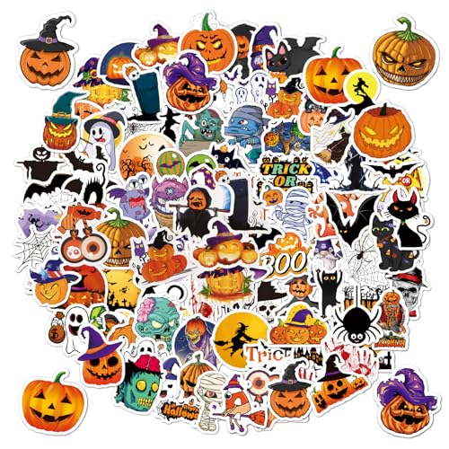 MEJOSER 100 Stück Halloween Aufkleber Kürbis Sticker Kinder Halloween Party Wasserdicht Ablösbar Selbstklebend Halloween Deko Geschenke Karneval DIY Basteln für Falsche Motorrad Album Fahrrad MEJOSER 100 Stück Halloween Aufkleber Kürbis Sticker Kinder Halloween Party Wasserdicht Ablösbar Selbstklebend Halloween Deko Geschenke Karneval DIY Basteln für Falsche Motorrad Album Fahrrad von MEJOSER
