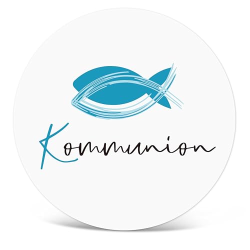 MEJOSER Kommunion Deko Junge Mädchen 120 Stück 4cm Aufkleber Kommunion Sticker Blau Fische Etiketten Selbstklebend Basteln Erstkommunion Deko für Einladungskarten Einladung Gastgeschenke MEJOSER Kommunion Deko Junge Mädchen 120 Stück 4cm Aufkleber Kommunion Sticker Blau Fische Etiketten Selbstklebend Basteln Erstkommunion Deko für Einladungskarten Einladung Gastgeschenke von MEJOSER