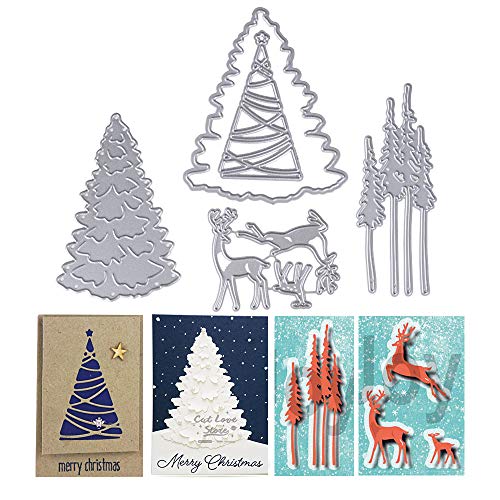 3 Motive Weihnachten Stanzschablone Weihnachtsbaum Stanzbögen Prägeschablone Stanzformen für Scrapbooking Fotopapier Karten Handwerk DIY Herstellung Geburtstag Geschenk Cutting Dies 3 Motive Weihnachten Stanzschablone Weihnachtsbaum Stanzbögen Prägeschablone Stanzformen für Scrapbooking Fotopapier Karten Handwerk DIY Herstellung Geburtstag Geschenk Cutting Dies von MEJOSER