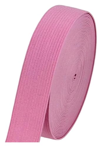 1/2/5 Meter farbiges Gummiband, hochelastisches Gummiband, Nähhandwerk for Heimspitzendekoration, Kleidungszubehör, elastisch for Nähen(Light,2meters) von MEMEM
