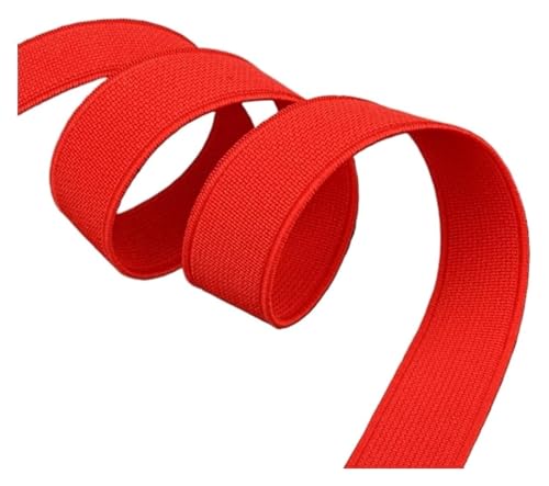 15 MM/20 MM/25 MM Nähgummiband, farbiges Gummiband for Nähen, hohe Elastizität, bequem for Nähen von Kleidung, 2 m Gummiband for Nähen(Color 03,25mm) von MEMEM