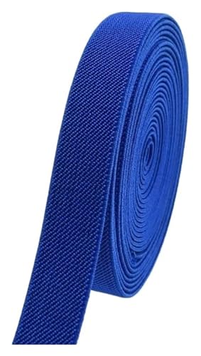 3/5 Meter 10–50 mm elastische Bänder for Hosen Taille Gummiband Stretch Gurtbänder Gürtel DIY Unterwäsche Kleidung Nähzubehör elastisch for Nähen(Blue,3METERS-50MM) von MEMEM