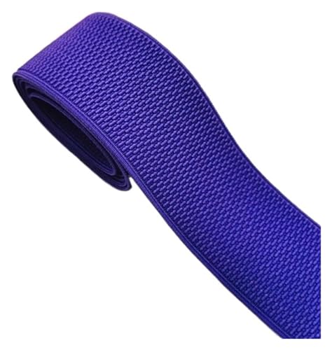 5 cm Maiskörner-Gummibänder, Mehrfarbig, Enger Nylongürtel, Hüftgürtel, Taillengummiband, DIY-Nähen, Kleidungszubehör, 1 Meter Gummiband for Nähen(Blue) von MEMEM