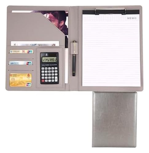 Konferenz-Portfolio-Ordner-Hüllen, Notizbuch mit Klemmbrett, A4-Ordner, Ordner for Vorstellungsgespräche/Lebensläufe, Dokumenten-Organizer mit Hüllenhalter Konferenz-Portfolio-Ordner-Hüllen, Notizbuch mit Klemmbrett, A4-Ordner, Ordner for Vorstellungsgespräche/Lebensläufe, Dokumenten-Organizer mit Hüllenhalter von MEMEM