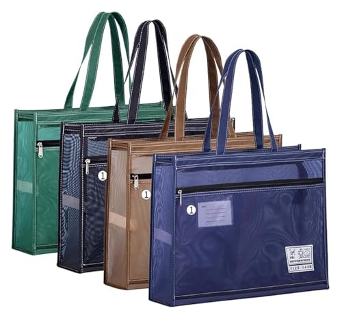 Kunstportfolio-Tasche, 4 Stück, transparente Aufbewahrungstasche for Poster aus Netzstoff, 45,7 x 31,8 cm, Aufbewahrungstasche for Kunststudenten for Büro, Schule, Kunstatelier Kunstportfolio-Tasche, 4 Stück, transparente Aufbewahrungstasche for Poster aus Netzstoff, 45,7 x 31,8 cm, Aufbewahrungstasche for Kunststudenten for Büro, Schule, Kunstatelier von MEMEM
