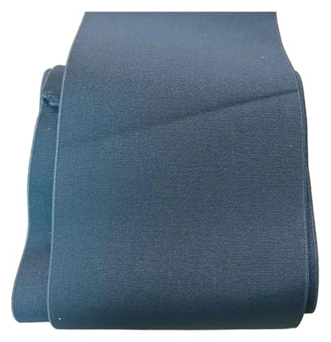 MEMEM 10 cm verschlüsseltes hochelastisches Nylon-Gummiband mit hoher Taille, Sport- und Fitness-Gummiband, elastisch for Nähen(Blue) von MEMEM