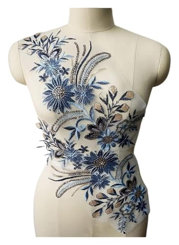 MEMEM 3D-Stickerei-Spitzen-Applikationen, 3D-Blumenquastenperlen, Strass-bestickte Applikationen for Hochzeitskleider MEMEM 3D-Stickerei-Spitzen-Applikationen, 3D-Blumenquastenperlen, Strass-bestickte Applikationen for Hochzeitskleider von MEMEM