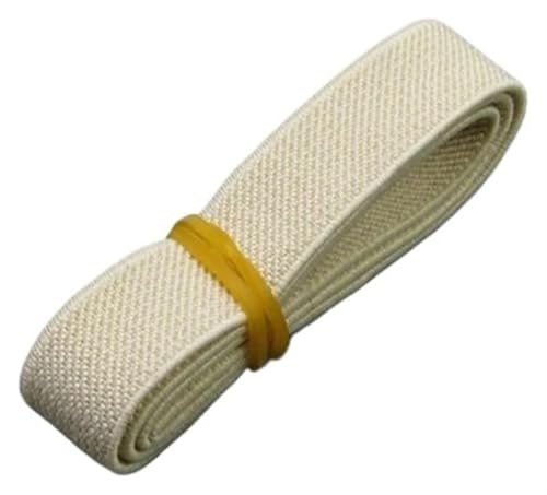 MEMEM 5/10M 15mm Nylon Gummiband Gummiband Gurtband DIY Unterwäsche Hosen Stretch Gürtel Spandex Bänder Nähzubehör Elastisch for Nähen(Beige,5METERS) von MEMEM