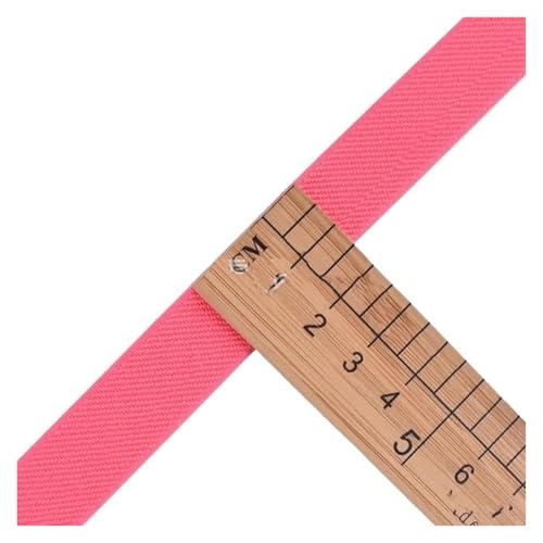 MEMEM 5/10M 15mm Nylon Gummiband Gummiband Gurtband DIY Unterwäsche Hosen Stretch Gürtel Spandex Bänder Nähzubehör Elastisch for Nähen(Fluorescent,5METERS) von MEMEM