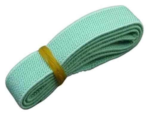 MEMEM 5/10M 15mm Nylon Gummiband Gummiband Gurtband DIY Unterwäsche Hosen Stretch Gürtel Spandex Bänder Nähzubehör Elastisch for Nähen(Green1,10METERS) von MEMEM