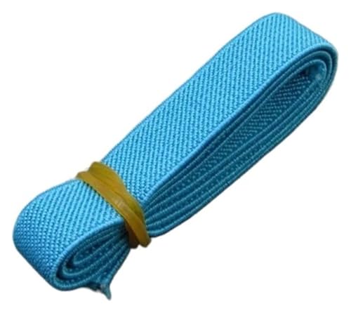 MEMEM 5/10M 15mm Nylon Gummiband Gummiband Gurtband DIY Unterwäsche Hosen Stretch Gürtel Spandex Bänder Nähzubehör Elastisch for Nähen(Lake Blue,5METERS) von MEMEM
