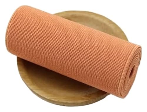 MEMEM 8 cm breites, Dickes Gummiband, breites Band, hochelastisches Gummiband, farbiges, doppelseitiges Gummiband for Nähen(Orange) von MEMEM