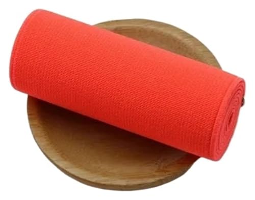 MEMEM 8 cm breites, Dickes Gummiband, breites Band, hochelastisches Gummiband, farbiges, doppelseitiges Gummiband for Nähen(Red) von MEMEM