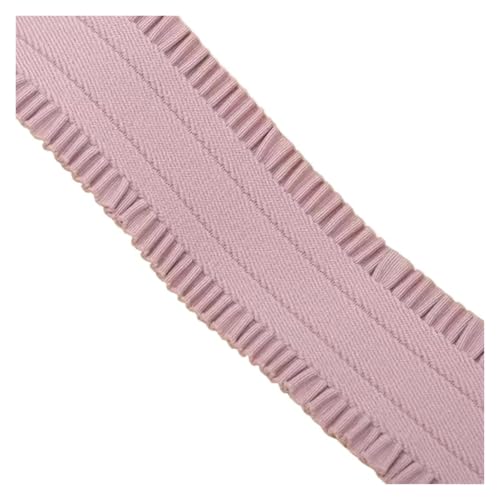 MEMEM Hochelastischer elastischer Gürtel, verdickter Bund, elastisches Band, Spitze, breiter Gürtel, Hosen, Taille, Rock, spezielles Zubehör, elastisch for Nähen(Peach) von MEMEM