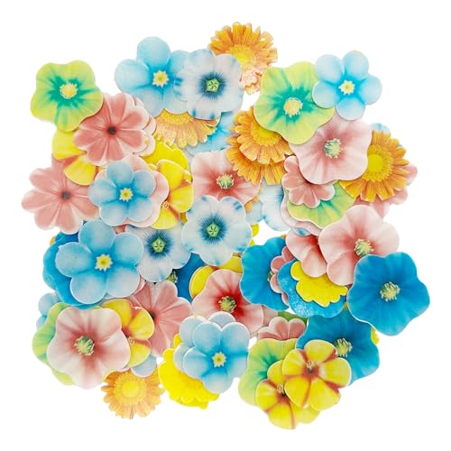 80 Stück Tortenpapierblumen, dekorative Blumen, florale Tortendekorationen, Mini-Papierblumen, Dessert-Papierblumen-Dekorationen, geeignet für Geburtstagstorte, Hochzeitstorte. 80 Stück Tortenpapierblumen, dekorative Blumen, florale Tortendekorationen, Mini-Papierblumen, Dessert-Papierblumen-Dekorationen, geeignet für Geburtstagstorte, Hochzeitstorte. von MEMOFYND