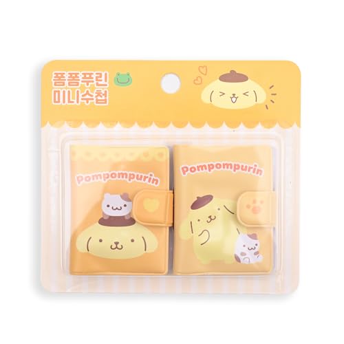 MENBLY San-rio Pocket Tiny Note Book Memo Pad 2 Pack - Cute Kawaii Designs 120 Sheets Each - Small Note Pads with Snap Button Closure - Portable Notepads for Quick Notes, Journaling von MENBLY