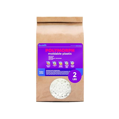 Polymorphe, formbare Kunststoffperlen, schmelzende Pellets, 900 ml, 0,9 kg von MENDELEEV STYLE