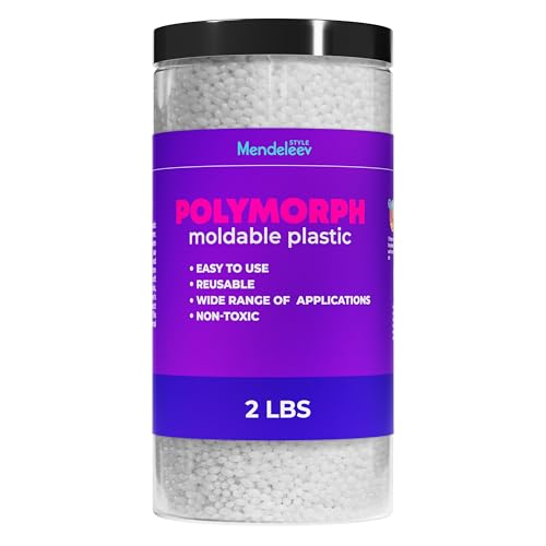 Polymorphe, formbare Kunststoffperlen, schmelzende thermoplastische Pellets, 900 g von MENDELEEV STYLE