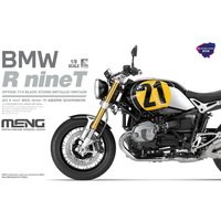 BMW R nineT Option 719 Black Storm Metallic/Vintage (Pre-colored Edition) von MENG Models