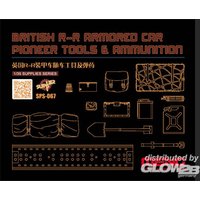 British R-R Armored Car Pioneer Tools & Ammunition (RESIN) von MENG Models