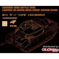 Canadian Main Battle Tank Leopard C2 MEXAS Sand-Proof Canvas Cover (Resin) von MENG Models