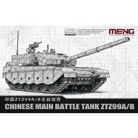 Chinese Main Battle Tank ZTZ99A/B Chinese Main Battle Tank ZTZ99A/B von MENG Models
