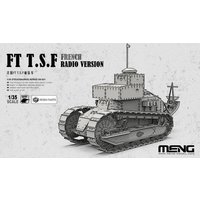 French FT T.S.F Radio Version (incl. resin parts) von MENG Models