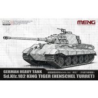 German Heavy Tank Sd.Kfz.182 King Tiger (Henschel Turret) von MENG Models