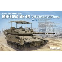 Israel Main Battle Tank Merkava Mk.4M w/Roof-Mounted Slat Armor von MENG Models