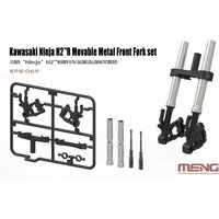 Kawasaki Ninja H2(TM)R Movable Metal Front Fork Set von MENG Models