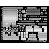 PLA Navy Hainan - PE Parts von MENG Models