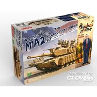 U.S. Main Battle Tank M1A2 SEP Abrams TUSK I/TUSK II - Limited Christmas Edit von MENG Models