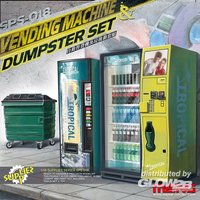 Vending Machine & Dumster Set von MENG Models