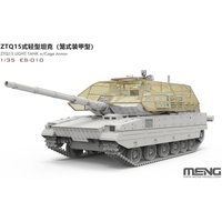 ZTQ15 Light Tank w/Cage Armor (incl. 3D printed cage frame, PE grilles, camouflage decals) von MENG Models