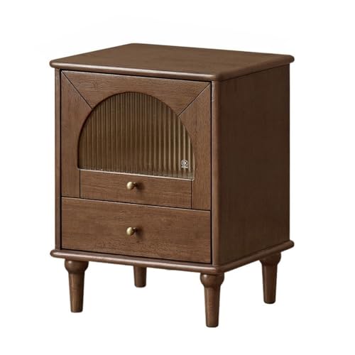 MENGLI-2024 Kommode Vintage Glas Schublade Nachttisch Home Schlafzimmer Lagerung Moderne Holz Kleine Schrank MENGLI-2024 Kommode Vintage Glas Schublade Nachttisch Home Schlafzimmer Lagerung Moderne Holz Kleine Schrank von MENGLI-2024