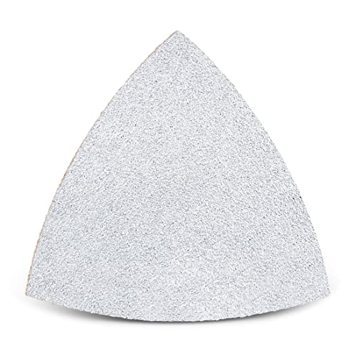 MENZER White Klett-Schleifblätter, 82 mm, f. Deltaschleifer, Normalkorund (50 Stk.) K320 von MENZER
