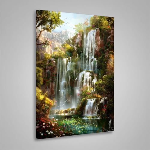 5D Diamant Painting Bilder Baum Diamond Painting Erwachsene Fallen DIY Runden Mosaikherstellung Basteln Erwachsene Anfänger Set für Heim Schlafzimmer Wand Deko, Geschenke (50x70cm) PjY156 M-M von MEOSUEWI